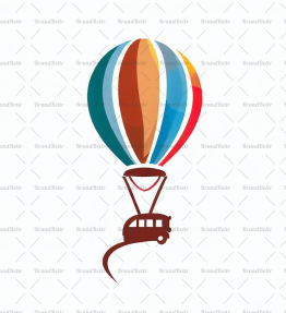 Reisender Heißluftballon